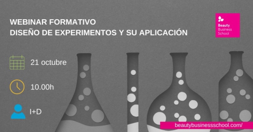 Workshop Beauty Cluster Barcelona – Design of experiments